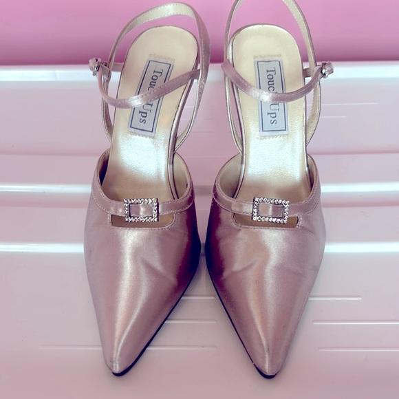 Metallic rose heels - Picture 1 of 4